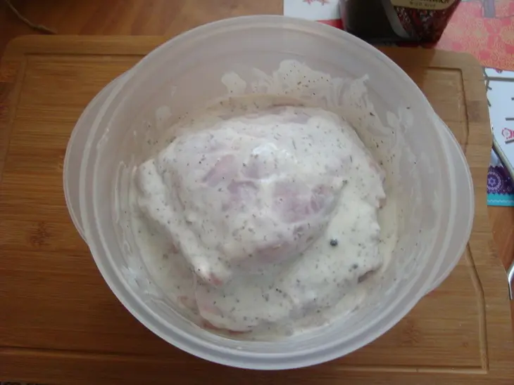 Кролик запеченный с диким рисом и овощами (праздничный ужин): шаг 3