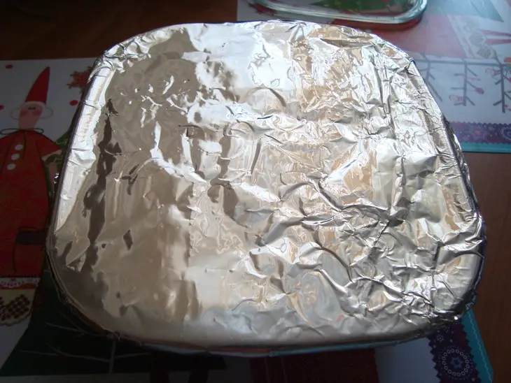 Кролик запеченный с диким рисом и овощами (праздничный ужин): шаг 6