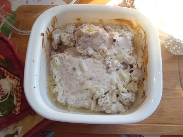 Кролик запеченный с диким рисом и овощами (праздничный ужин): шаг 14