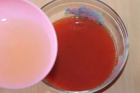 Томатный террин с сыром и орехами: шаг 3