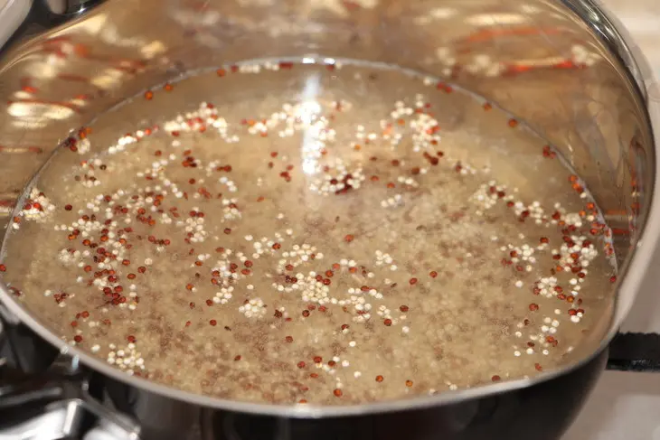 Судак фаршированный "señor fish quinoa": шаг 6