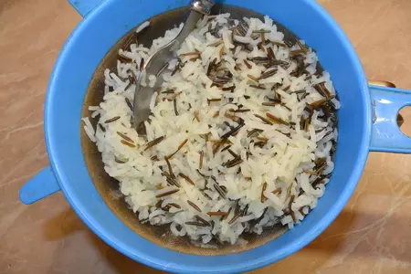 Оладьи тыквенно-рисовые с сыром: шаг 3