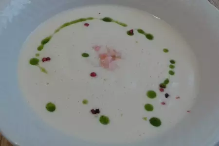 Крем-суп из цветной капусты с креветками: шаг 10