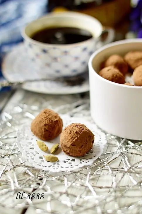 Трюфель с кардамоном и чили: шаг 5