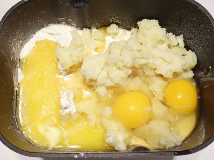 Пирог с палтусом и рисом: шаг 4