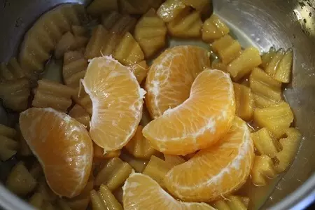 Пудинг с басмати и quinoa mix, с белым шоколадом и фруктами пашот: шаг 5