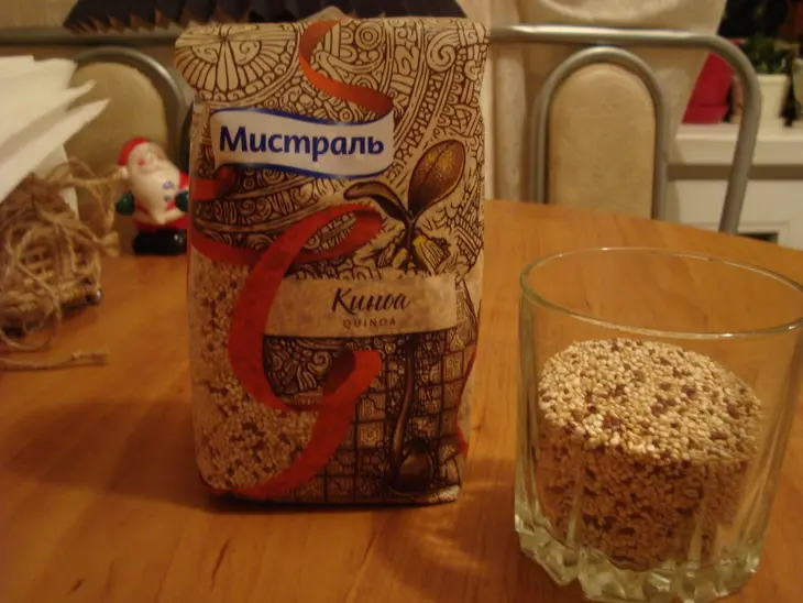 Морепродукты с овощами и киноа: шаг 1