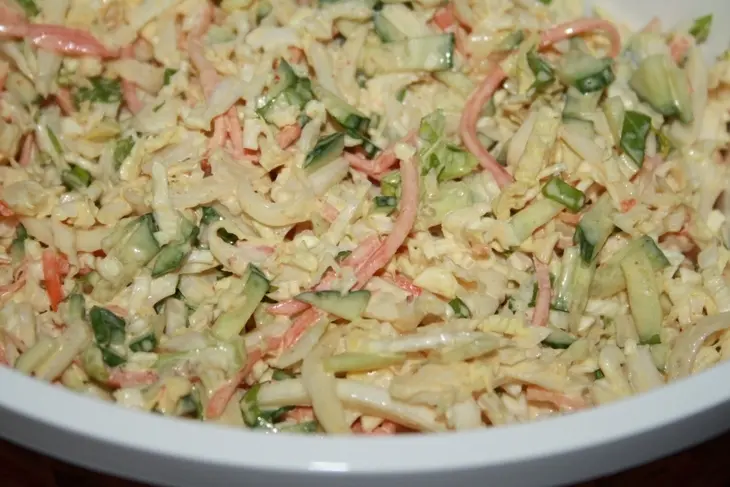 Тортильи-гриль с капустно-морковным салатом и курицей: шаг 3