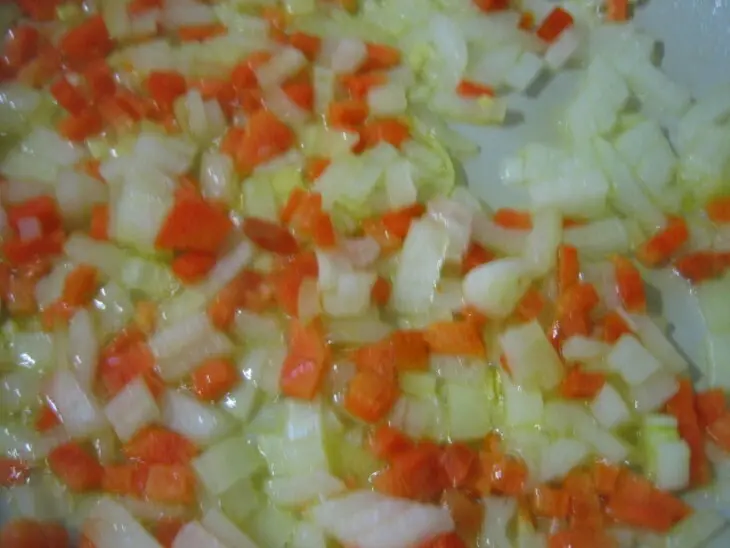Закусочный пирог с куриной печенью: шаг 2