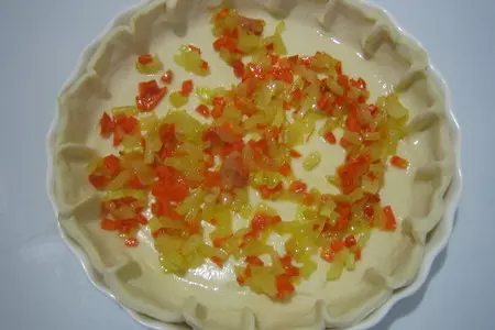 Закусочный пирог с куриной печенью: шаг 5