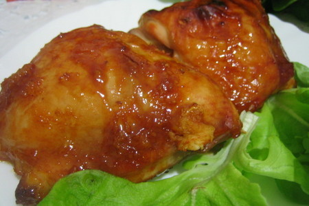 Курица, запеченая в духовке под соусом из кетчупа: шаг 4