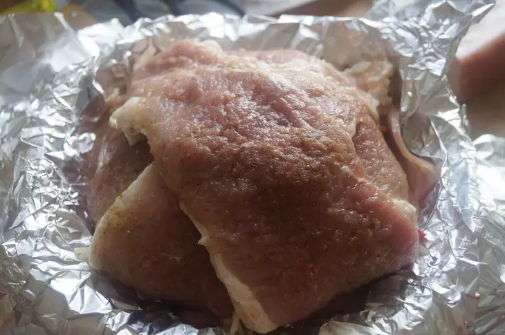 Мясная бомба с рисом и овощами: шаг 7