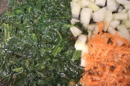 Крем-суп из тыквы и шпината "зелененький он был!" новогоднее спасибо танечке (chudo)!: шаг 2