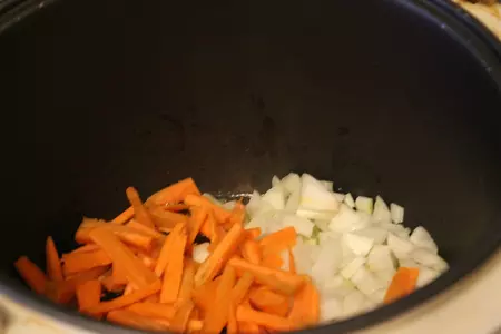 Ароматный рис акватика color mix с овощами: шаг 2