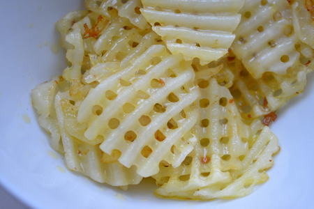 Картофельные корзиночки  с сырным омлетом: шаг 2