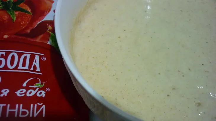 Кексы на манке закусочные: шаг 1