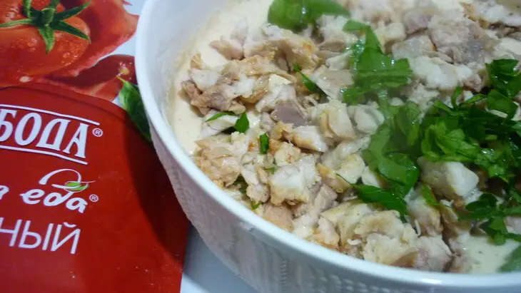 Кексы на манке закусочные: шаг 2