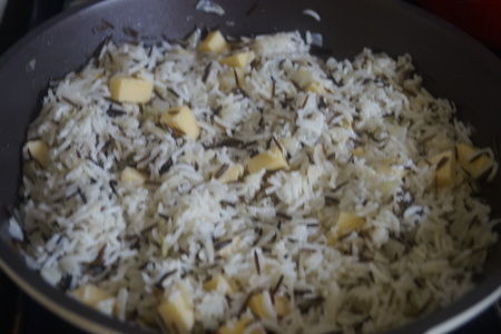 Рис с сыром и зеленью: шаг 5