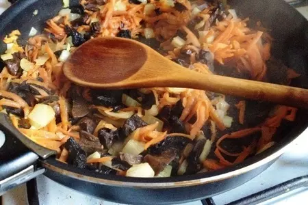 Суп из сухих грибов с рисом акватика mix: шаг 4
