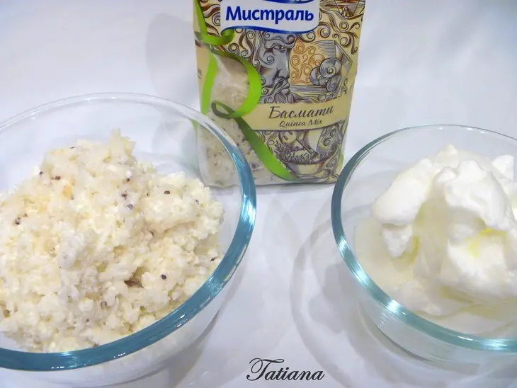 Пудинг рисовый с малиной: шаг 4