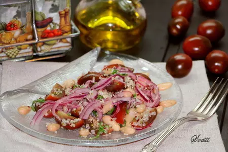 Перуанский салат из фасоли и киноа: шаг 7