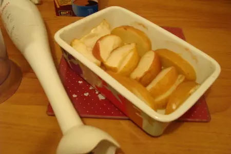 Суфле из яблок с белками: шаг 3