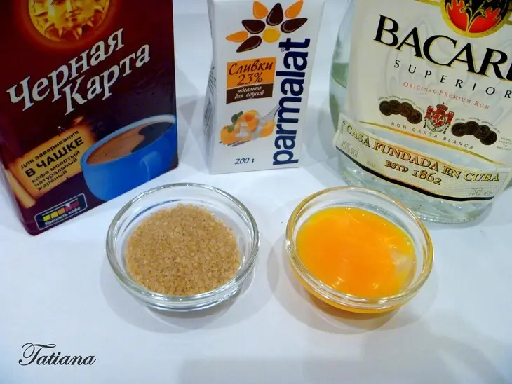 Кофейно-ванильный пудинг с кофейно-ромовым соусом: шаг 5