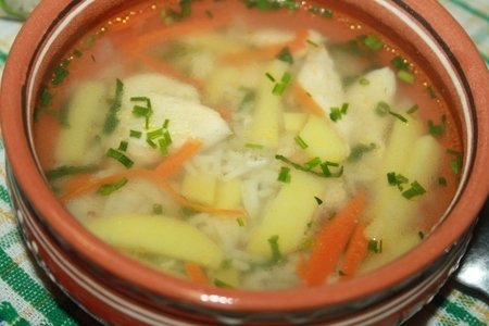 Куриный суп с рисом и киноа "шиворот на выворот": шаг 8