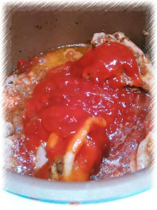 Куриные бедрышки "чахохбили" в мультиварке: шаг 9