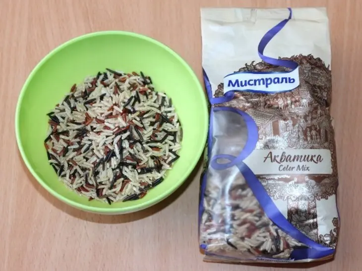 Пикантный рис с апельсиновым соком: шаг 1
