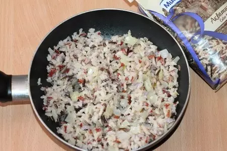 Пикантный рис с апельсиновым соком: шаг 4