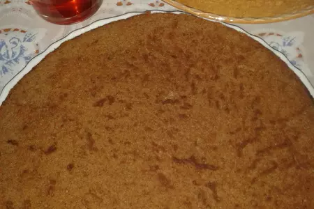 Торт панчо с шоколадом и  клубникой: шаг 5