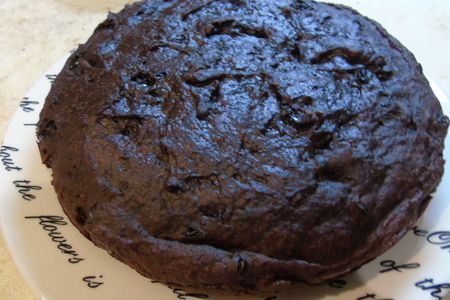 Свекольно-шоколадный пирог постный: шаг 9