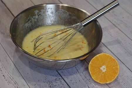 Маковый кекс с апельсином и изюмом: шаг 3