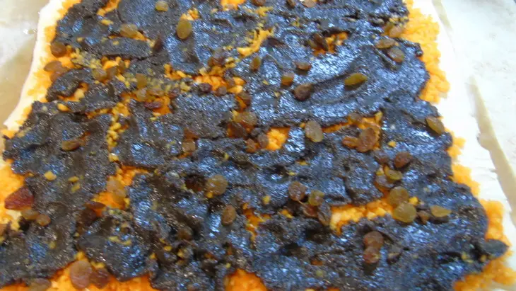 Рулет с маком и тыквой: шаг 5