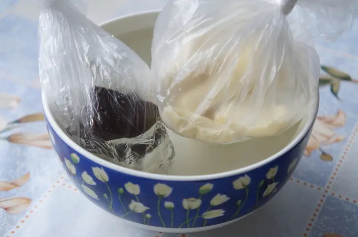 Печенье к кофе с шоколадом и солью: шаг 4
