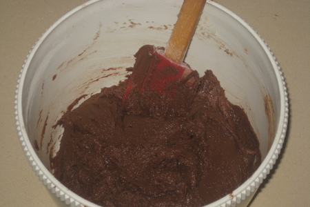 "crackled" chocolate cookies - ("треснутое" шоколадное печенье): шаг 7