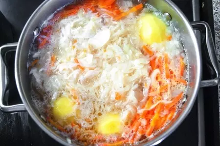 Кислые щи с уткой: шаг 2