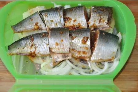 Сельдь по-дальневосточному в микроволновой печи: шаг 6