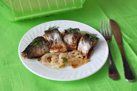 Сельдь по-дальневосточному в микроволновой печи: шаг 8