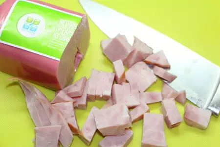 Суфле "ветчинное облачко": шаг 1
