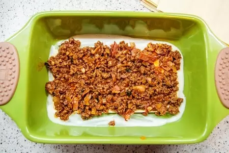 Лазанья с грудинкой: шаг 4