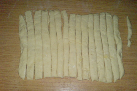Хлебные палочки с сыром и кунжутом: шаг 4