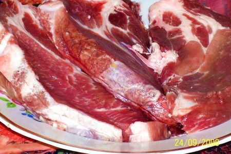 Рулетики из свинины с грибами, сыром и копченой грудинкой: шаг 1
