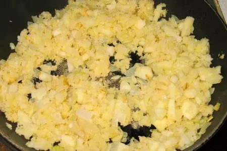 Окорок, фаршированный яблоками, с яблочной горчицей.: шаг 2