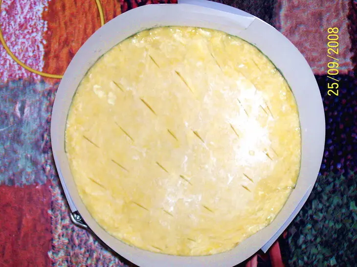 Чизкейк с молочным шоколадом и сливками: шаг 3