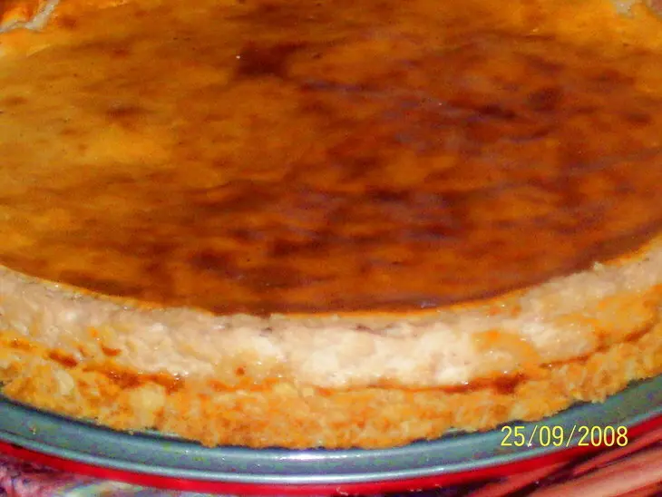 Чизкейк с молочным шоколадом и сливками: шаг 6