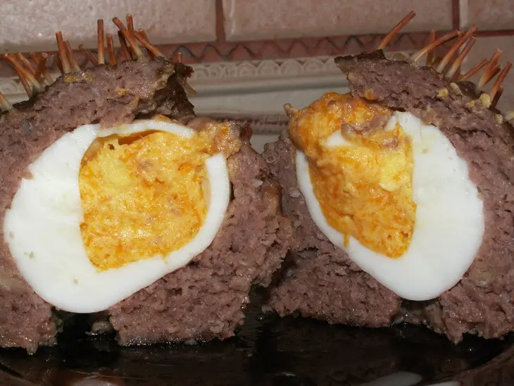 Мясные зразы "ёжики колючие": шаг 5