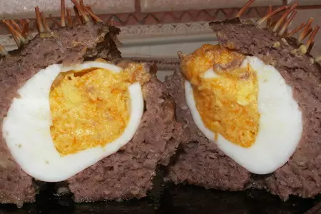 Мясные зразы "ёжики колючие": шаг 5