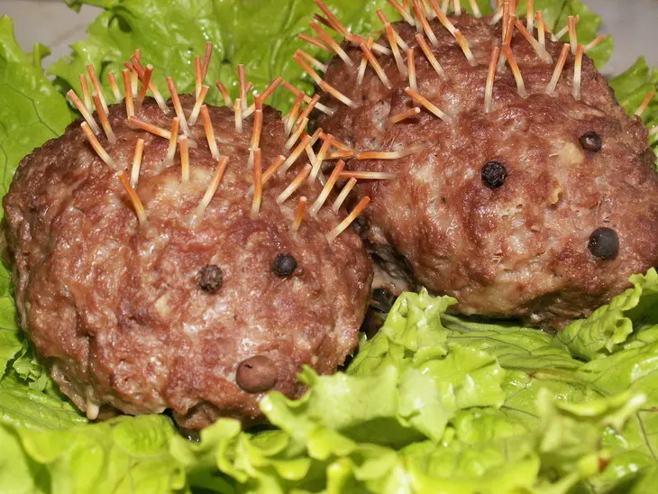 Мясные зразы "ёжики колючие": шаг 6